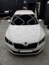 Установка камеры заднего вида Skoda Superb 2016
