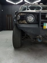 Втановлення LED лінз і полірування фар Toyota FJ Cruiser 2007 р.в.