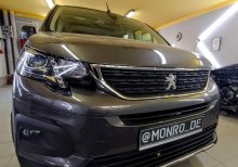 Установка Led ламп в Peugeot Rifter 2019 г