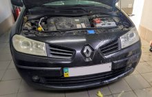 Renault Megane 2007 - полірування і шліфування фар