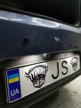 Установка камеры заднего вида Kia Rio 2017