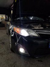 Регулировка фар Toyota Camry 2014