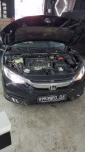 Установка ксенона Honda Civic 2016 г.в.