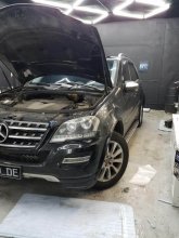 Перепакування фар на Mercedes-Benz ML 2007 г.в.