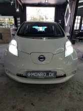 Установка светодиодных ламп Nissan Leaf 2016 г.в.