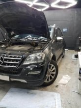 Установка ксенона Mercedes-Benz ML 2007 г.в.