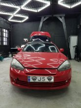 Полірування фар Hyundai Coupe 2009