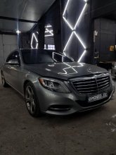 Перепаковка фар на Mercedes-Benz S550 2018 г.в.