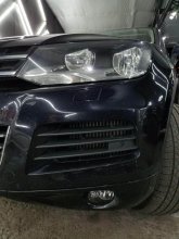 Встановлення LED противотуманок на Volkswagen Touareg 2017 г.в.