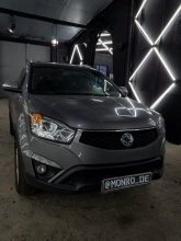 Установка LED ламп Ssang Yong Corando 2013