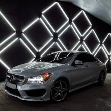 Установка линз Mercedes-Benz CLA 250