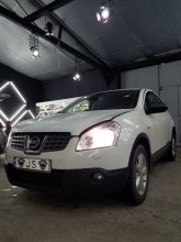 Установка ксенона Nissan Qashqai 2010