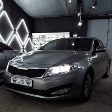Установка ксенона Kia Optima 2016