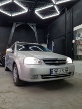 Установка LED линз Chevrolet Nubira