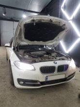 Регулировка фар BMW 528 2014