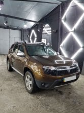 Установка сигнализации Renault Duster 2011 г.в.