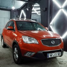 Установка сигнализации SsangYong Korando 2011 г.в.