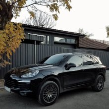 Установка сигнализации Porsche Cayenne 2013 г.в.