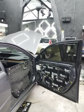 Установка шумо-виброизоляции на Lexus ES300h 2014 г.в.