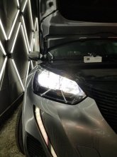 Установка LED ламп Peugeot 2008 2020 г.в.