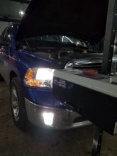 Регулировка фар Dodge Ram 2010