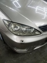 Полировка и шлифовка фар Toyota Camry 2005 г.в.