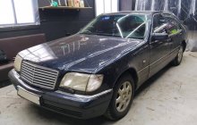 Установка сигнализации Mercedes-Benz W140 1997 г.в.