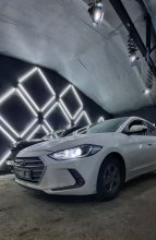 Установка ксенона Hyundai Elantra 2014 р.в.