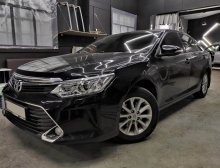 Втановлення LED лінз і полірування фар Toyota Camry 2016 р.в.