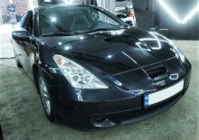 Регулировка фар Toyota Celica 2005 г.в.