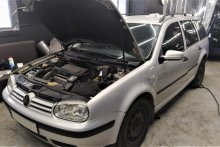 Химчистка салона на Volkswagen Golf Variant 2000 г. в.