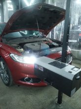 Регулювання фар Ford Fusion 2017 p.в.