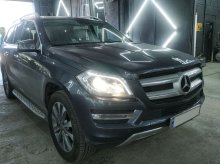 Регулировка фар на Mercedes-Benz GL 2013