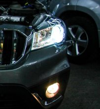 Установка ксенона Suzuki SX4 2018 г.в.