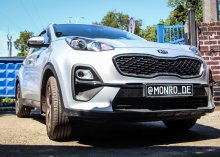 Kia Sportage - Встановлення світлодіодних ламп