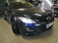 Установка ксенона Mazda 6 GH 2011