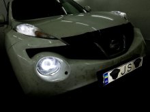 Установка линз Nissan Juke