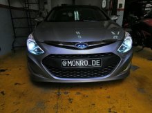 Установка ксенона Hyundai Sonata Hybrid