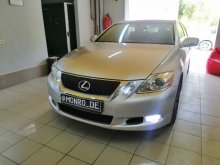 Установка світлодіодних ламп Lexus GS