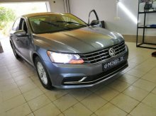 Установка светодиодных ламп Volkswagen Passat b8