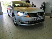 Установка светодиодных ламп Volkswagen Passat b7