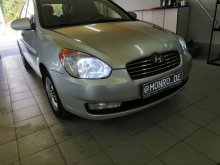 Встановлення світлодіодних ламп Hyundai Accent