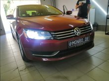 Установка светодиодных ламп Volkswagen Passat b7