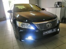 Установка світлодіодних ламп Toyota Camry