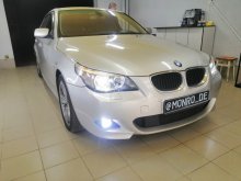 Установка ксенона BMW E60