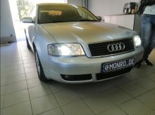 Установка ксенона Audi A6