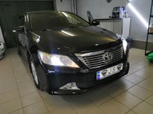 Установка ксенона Toyota Camry v50