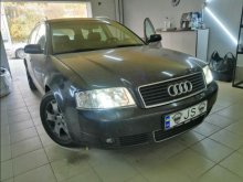Установка линз Audi A6
