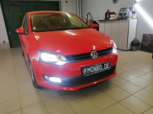 Установка светодиодных ламп Volkswagen Polo