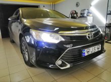 Установка ксеноновых ламп Toyota Camry